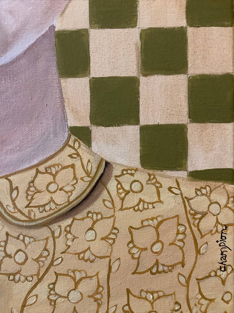 Original Contemporary Fashion Painting by Sharon Champion
