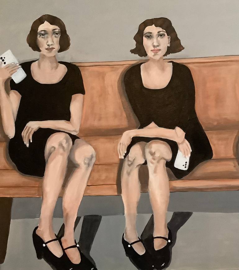 Original Contemporary Health & Beauty Painting by Sharon Champion