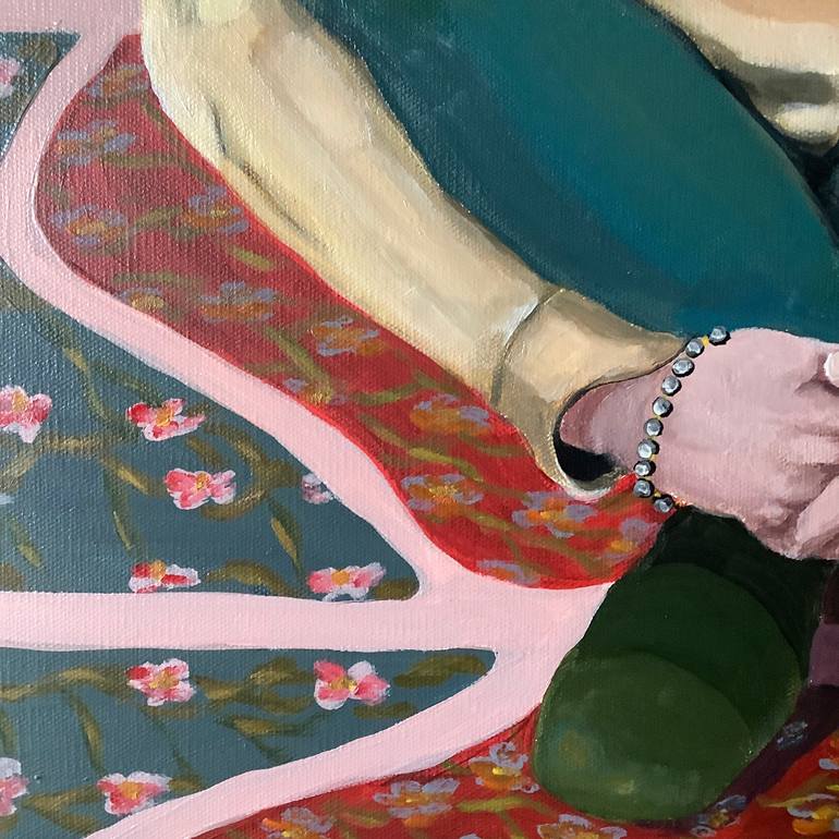 Original Contemporary People Painting by Sharon Champion