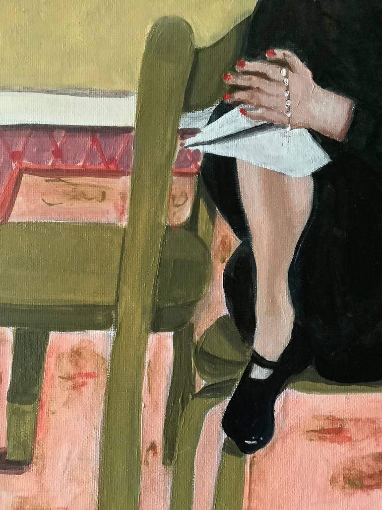 Original Figurative Animal Painting by Sharon Champion