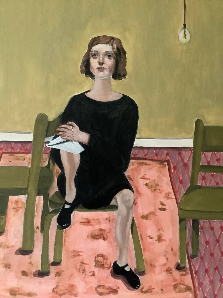 Original Figurative Animal Painting by Sharon Champion