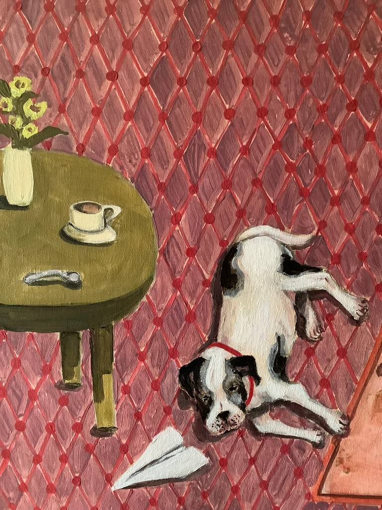 Original Figurative Animal Painting by Sharon Champion