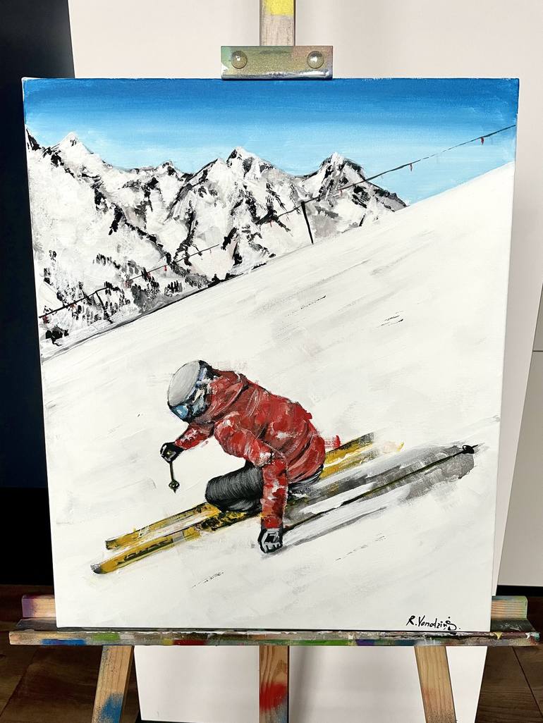 Original Sports Painting by Rinalds Vanadziņš