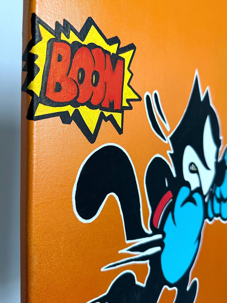 Original Illustration Graffiti Painting by Rinalds Vanadziņš