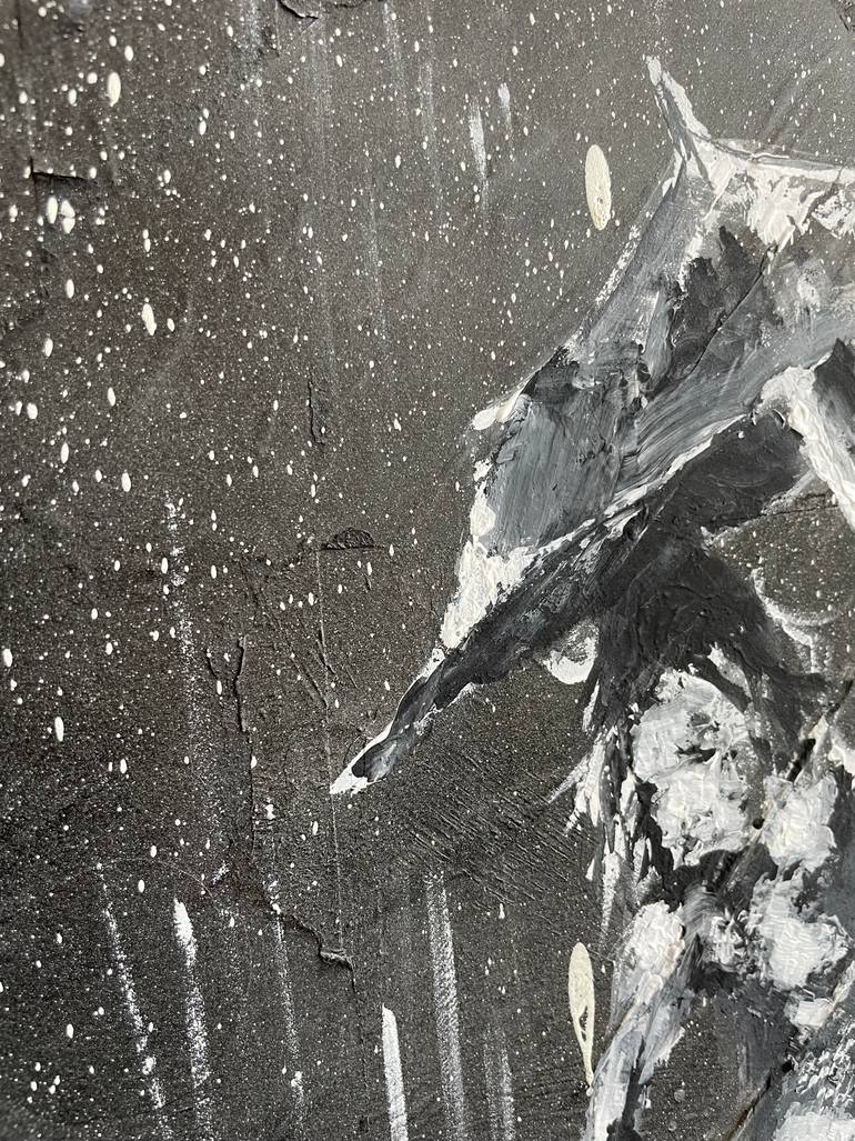 Original Abstract Expressionism Fashion Painting by Rinalds Vanadziņš