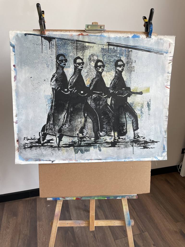 Original Modern Pop Culture/Celebrity Painting by Rinalds Vanadziņš