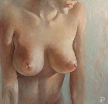 Print of Fine Art Nude Paintings by vali irina ciobanu