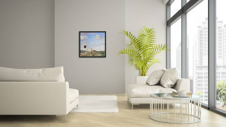 Original Figurative Landscape Painting by Vali Irina Ciobanu
