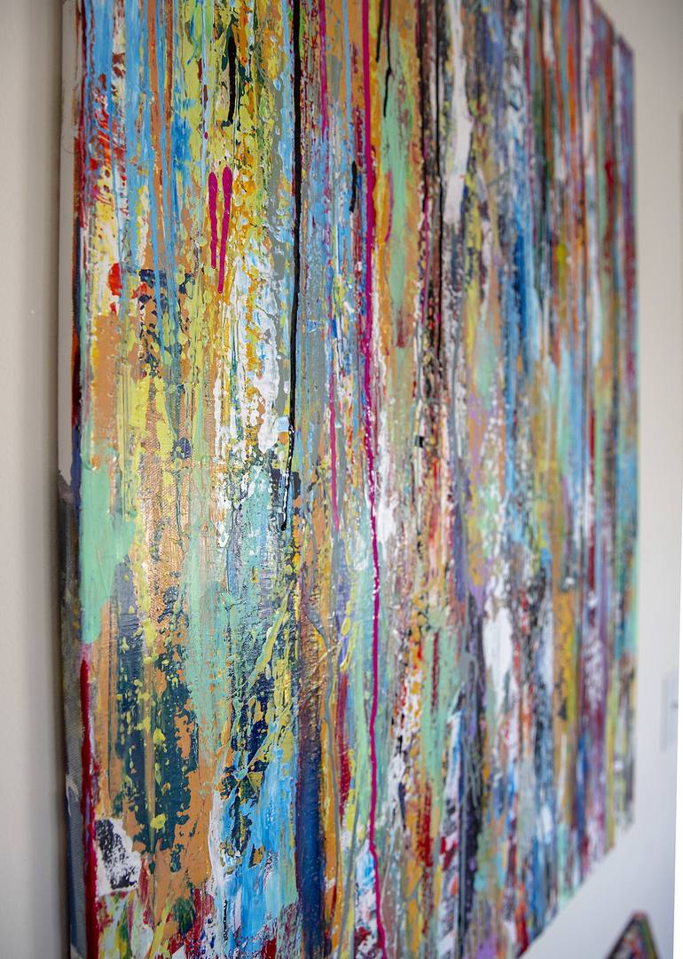Original Abstract Painting by Robert Musser