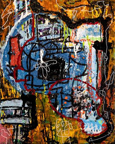 Original Abstract Expressionism Abstract Paintings by Robert Musser