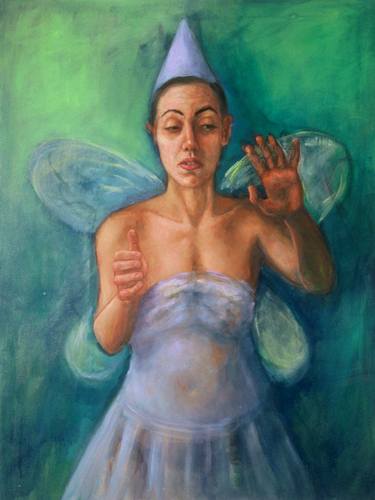 Original Figurative Fantasy Paintings by Mary Hayes