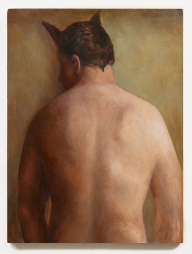 Original Contemporary Nude Painting by Mary Hayes