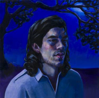 Original Figurative Men Paintings by Mary Hayes