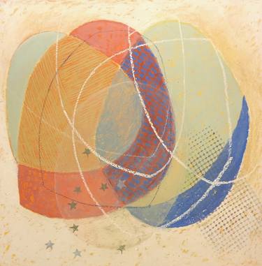 Original Abstract Expressionism Abstract Paintings by Marina Hanacek