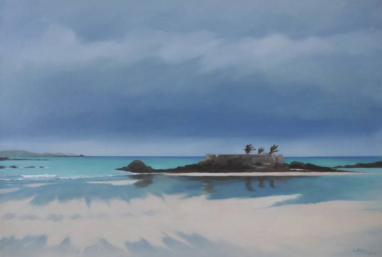 Original Figurative Seascape Painting by Gaëlle MOT