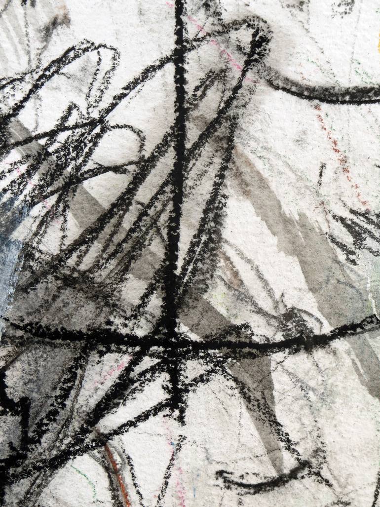Original Abstract Expressionism Abstract Drawing by Sebastian Alsfeld