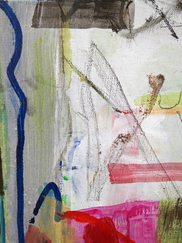 Original Abstract Expressionism Abstract Painting by Sebastian Alsfeld