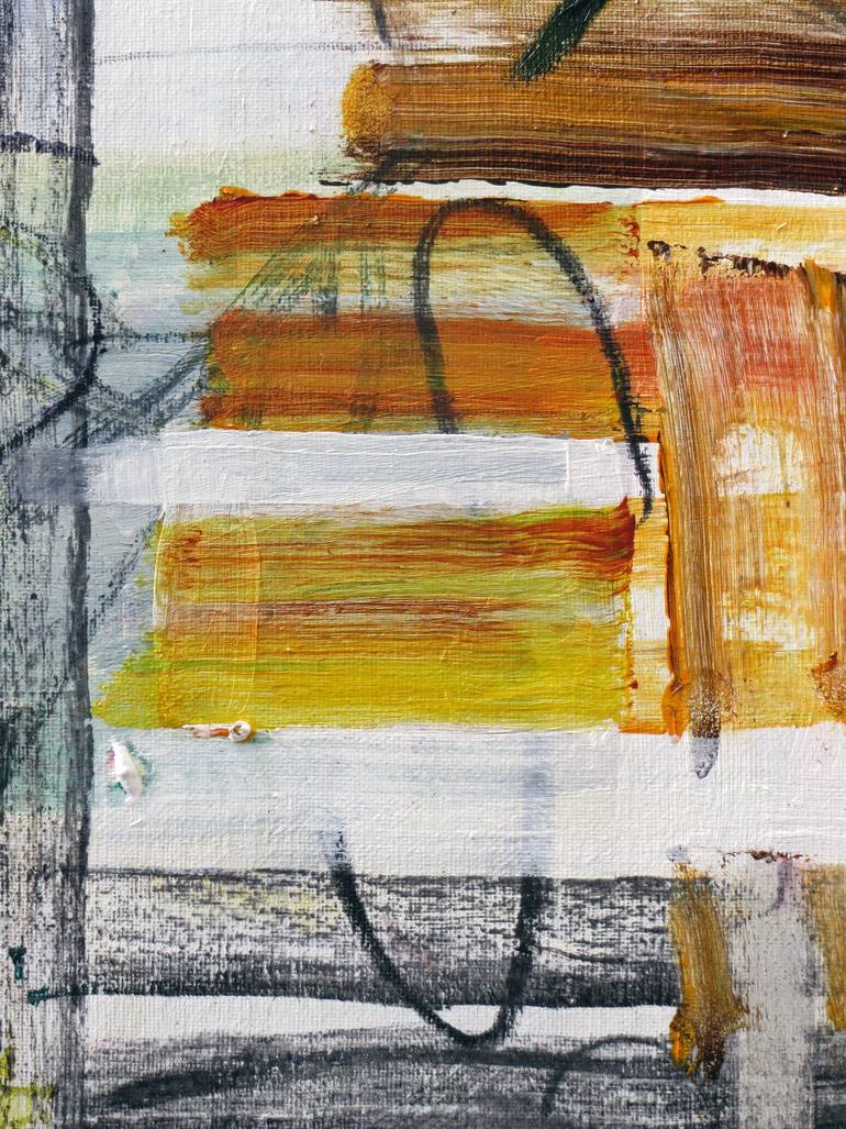 Original Abstract Expressionism Abstract Painting by Sebastian Alsfeld
