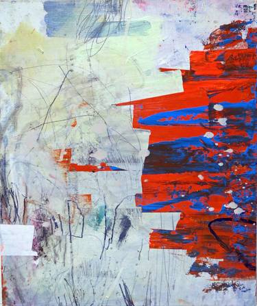 Print of Abstract Expressionism Abstract Paintings by Sebastian Alsfeld