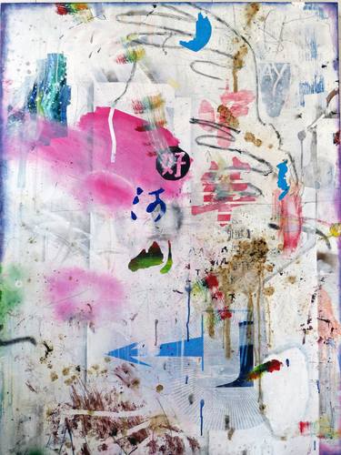 Original Abstract Expressionism Abstract Paintings by Sebastian Alsfeld