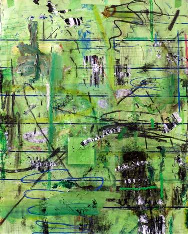 Original Abstract Expressionism Abstract Paintings by Sebastian Alsfeld