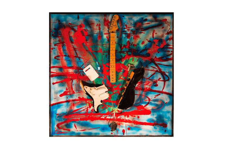 Original Abstract Music Painting by Jamie Lawrence