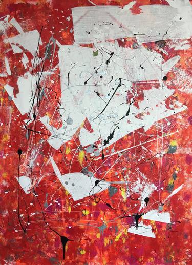 Original Abstract Painting by Jamie Lawrence