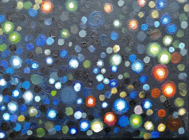 Original Conceptual Abstract Painting by Alyona Prokofjeva