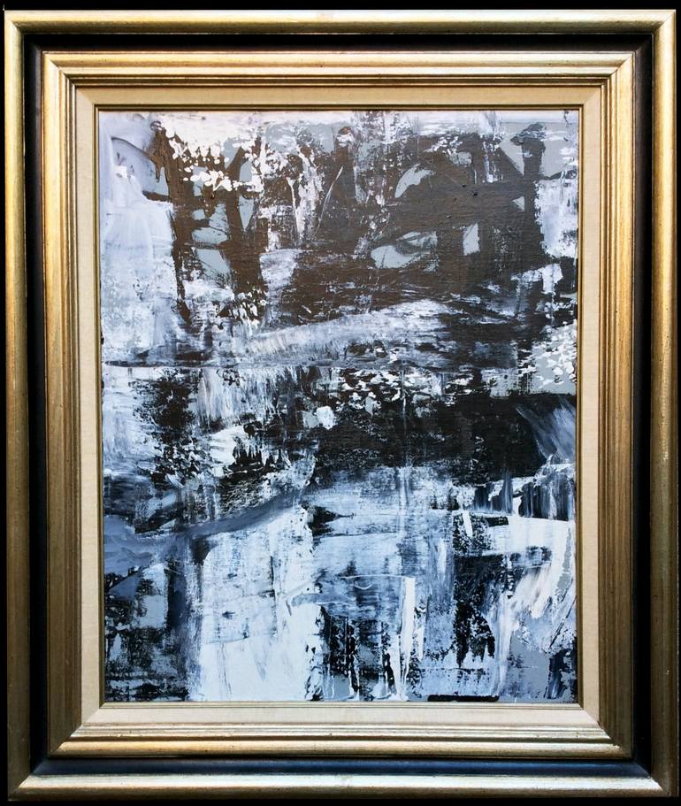 Original Abstract Expressionism Abstract Painting by Donald McPartland