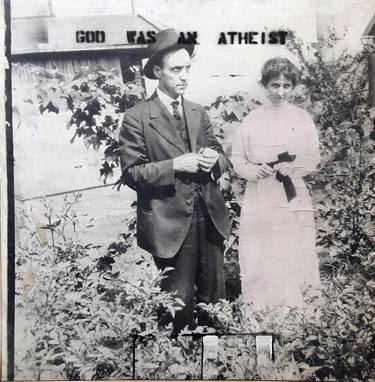 Saatchi Art Artist Donald McPartland; Printmaking, “God Was An Atheist” #art