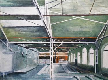 Original Figurative Architecture Paintings by Carolien Wissing
