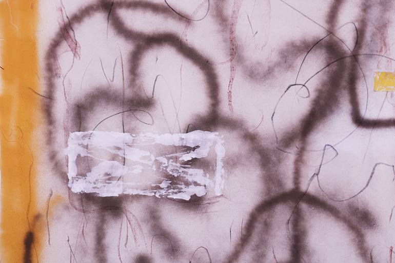 Original Abstract Expressionism Abstract Painting by Juan Luis Fernandez