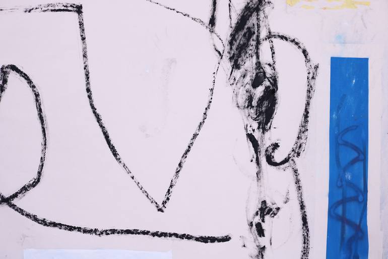 Original Abstract Painting by Juan Luis Fernández