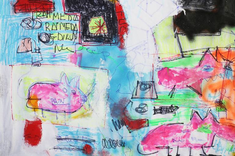 Original Expressionism Abstract Painting by Juan Luis Fernandez