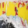 Subconscious, improvisation and serendipity.
This work will arrive unstretched and rolled in a secure tube.
The canvas measures 200 cm x 160 cm (78.7 inches x 62.9 inches) unstretched.
The image above represents the work stretched on strecher bars that measure aprox. 190 cm x 150 cm x 3 cm.