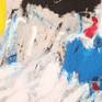 Subconscious, improvisation and serendipity.
This work will arrive unstretched and rolled in a secure tube.
The canvas measures 200 cm x 160 cm (78.7 inches x 62.9 inches) unstretched.
The image above represents the work stretched on strecher bars that measure aprox. 190 cm x 150 cm x 3 cm.