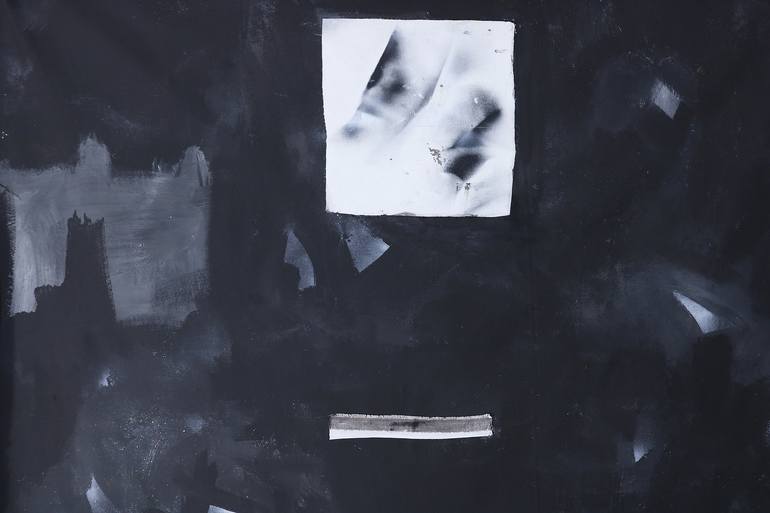 Original Minimalism Abstract Painting by Juan Luis Fernández