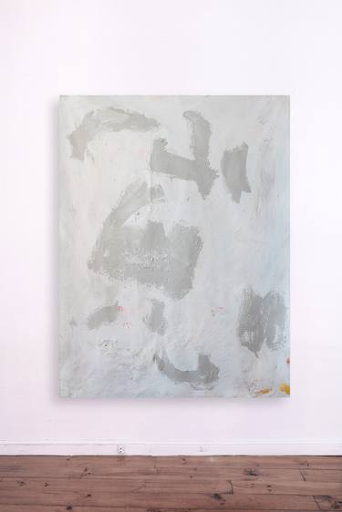 Original Conceptual Abstract Painting by Juan Luis Fernández