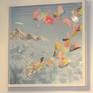 Atmospherica is framed in a bespoke wooden frame