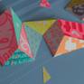 close up photo of paper construction detail