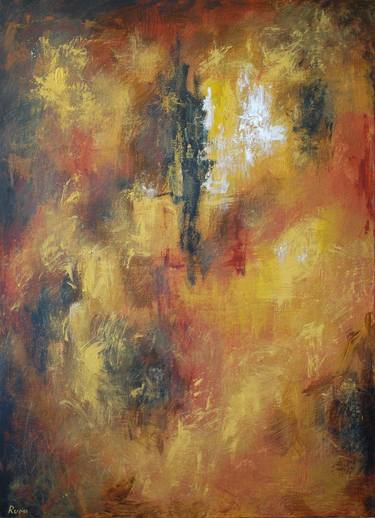 Original Abstract Expressionism Abstract Paintings by Rumen Spasov