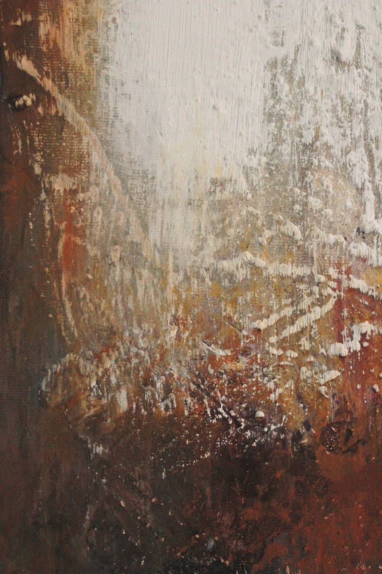 Original Abstract Expressionism Abstract Painting by Rumen Spasov