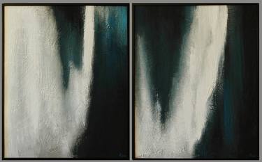 Original Conceptual Abstract Paintings by Rumen Spasov