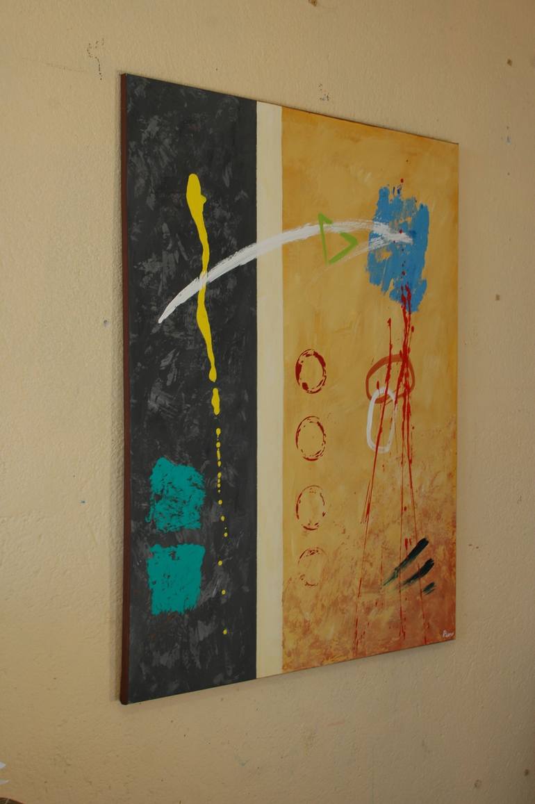 Original Abstract Painting by Rumen Spasov