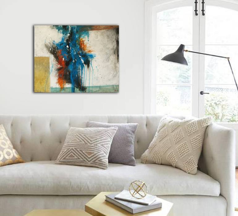 Original Abstract Painting by Rumen Spasov