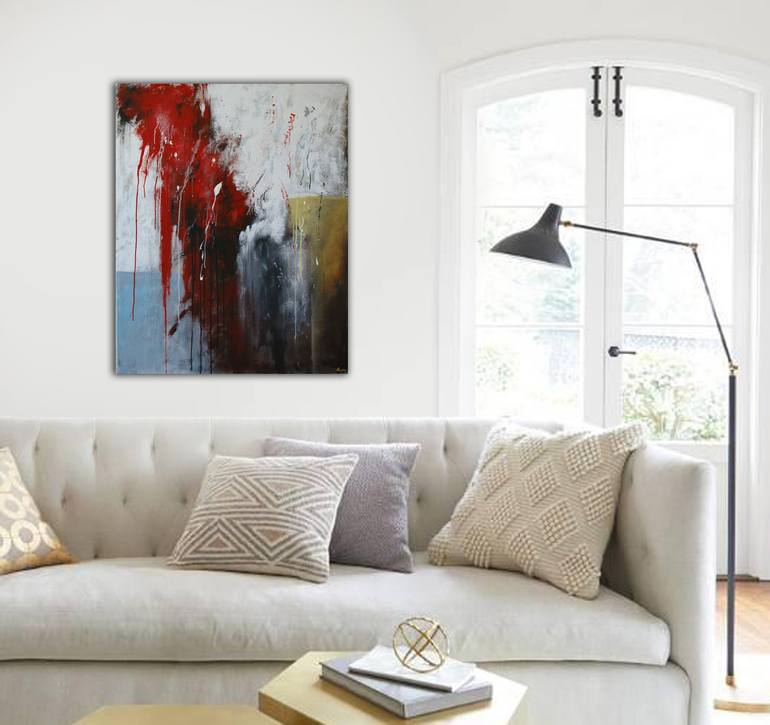 Original Abstract Painting by Rumen Spasov