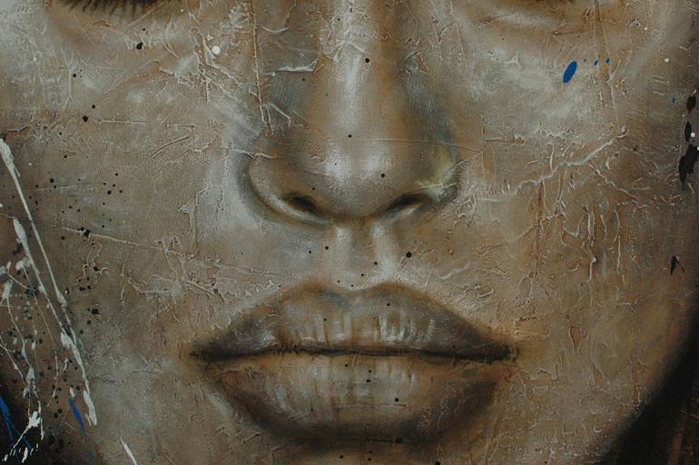 Original Conceptual People Painting by Rumen Spasov