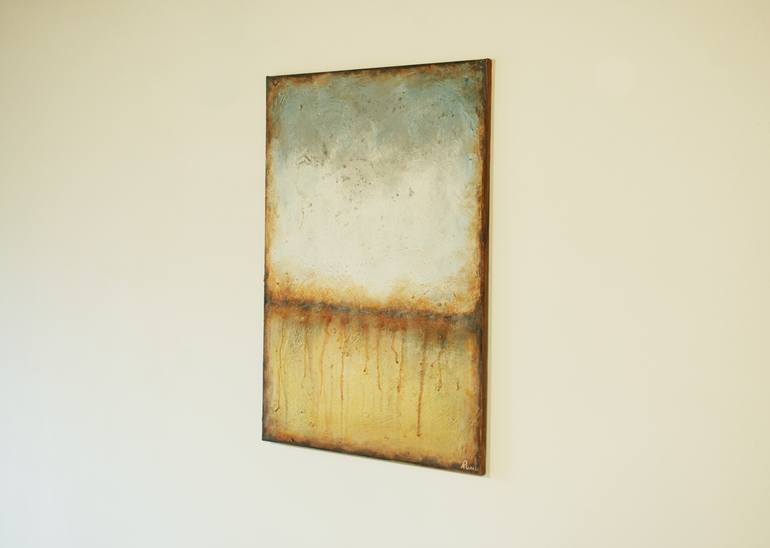 Original Conceptual Abstract Painting by Rumen Spasov