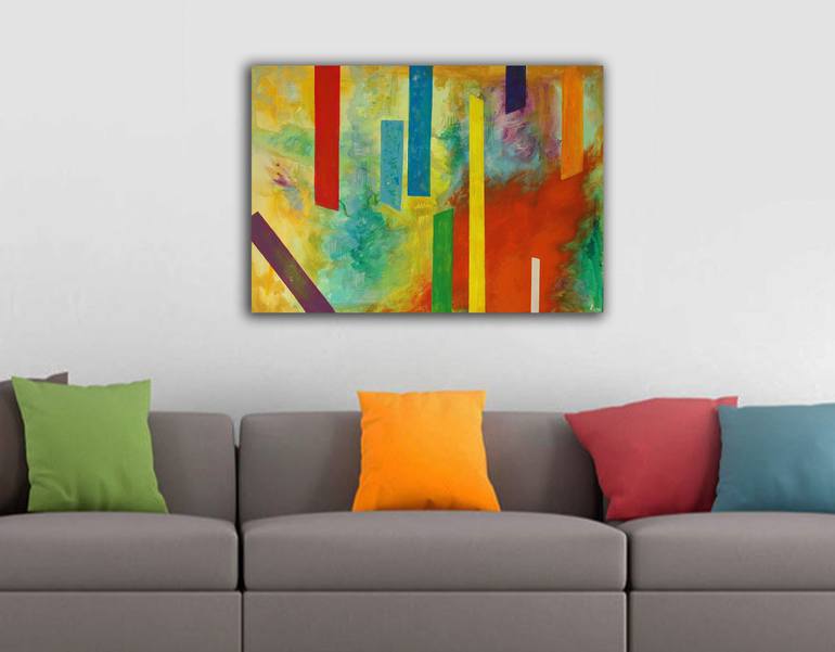 Original Contemporary Abstract Painting by Rumen Spasov
