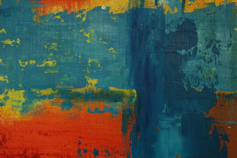 Original Abstract Painting by Rumen Spasov